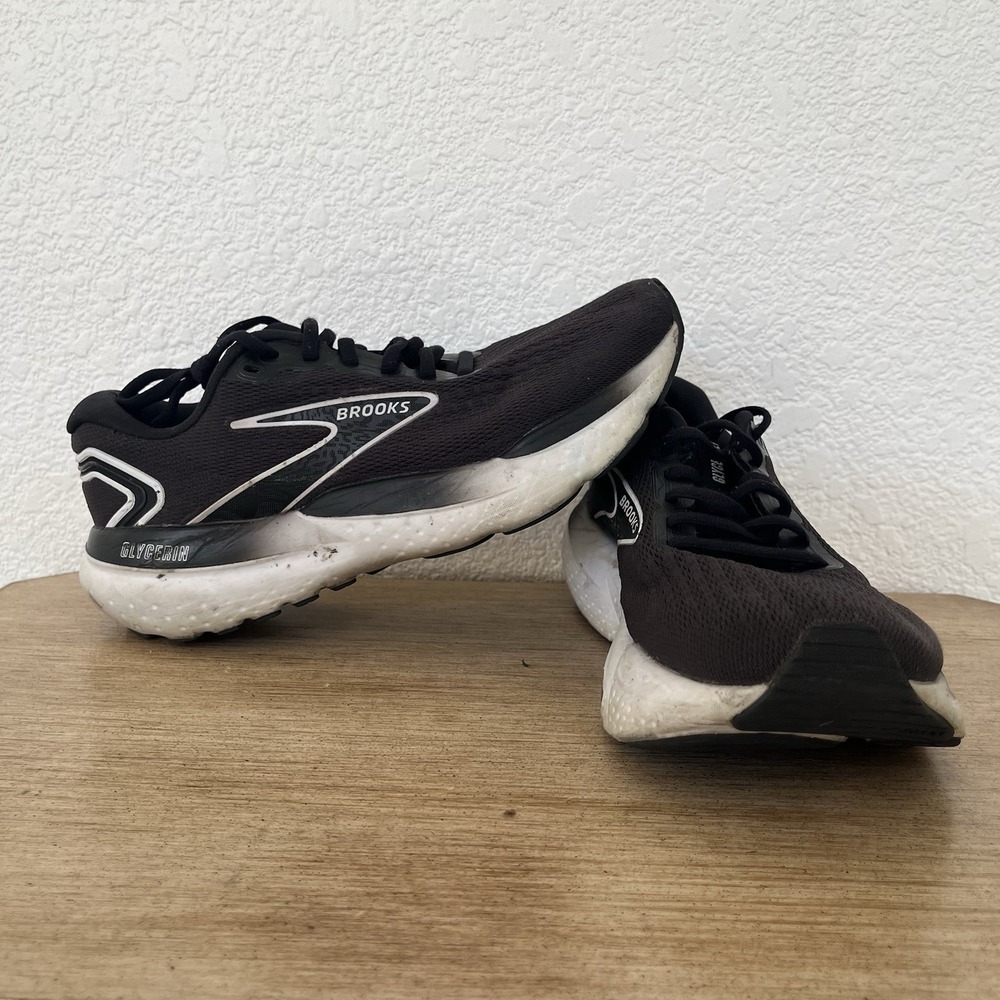 Brooks Glycerin 21 Women's Size 8.5 Black Running Shoes 1204081B090 Used